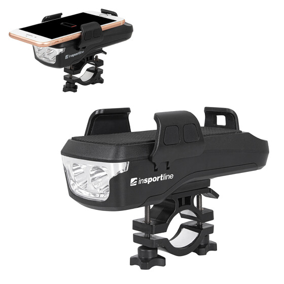 Jalgratta esituli LED-valgustus ja akupank inSPORTline