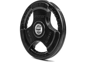 Kummeeritud raskusketas Gymstick Rubber Weight Plate 15 kg