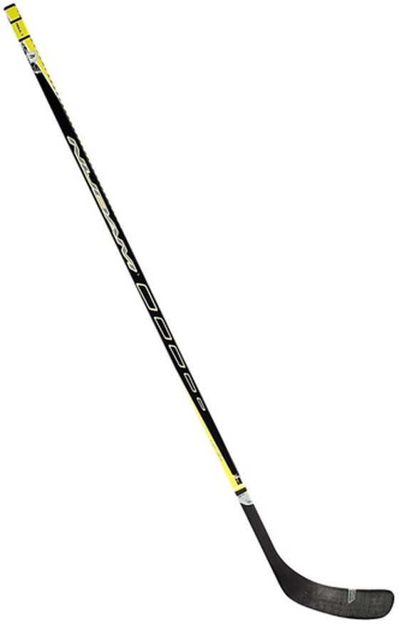 Hokikepp Ice Hockey Stick Senior 155 cm, vasak, must/kollane