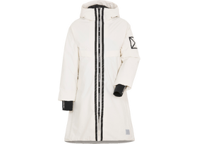 Naiste parka Didriksons Aino Logo valge