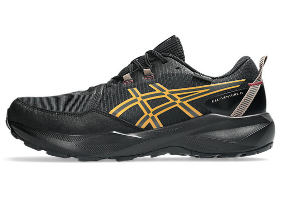 Jooksujalatsid Asics Gel-Venture 11 Waterproof must/kollane