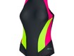 Ujumistrikoo Aqua Speed Nina hall/roosa/roheline