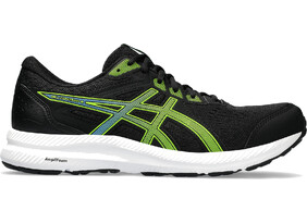 Meeste jooksujalatsid Asics Gel-Contend 8 must/roheline
