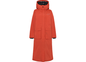 Naiste parka Didriksons Leya 4 Long punane (Rust)
