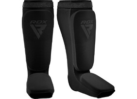 Poksi säärekaitsmed RDX Hosiery Shin Instep must