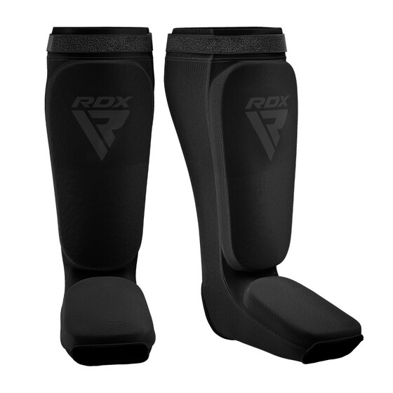 Poksi säärekaitsmed RDX Hosiery Shin Instep must