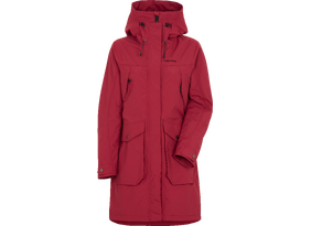 Naiste kevadmantel/parka Didriksons Thelma 8 punane