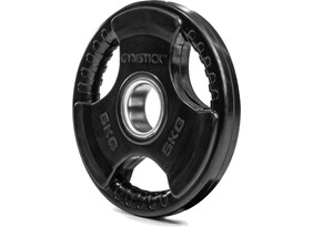 Kummeeritud raskusketas Gymstick Rubber Weight Plate 5 kg