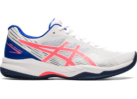 Naiste tennisejalatsid Asics GEL-GAME 8 CLAY/OC valge/sinine/roosa