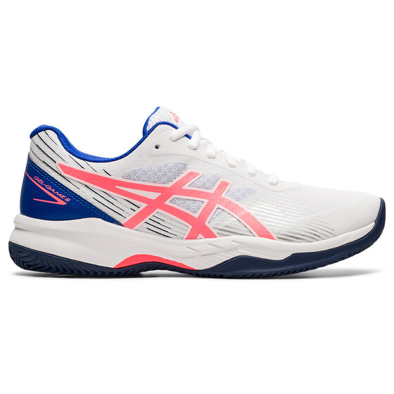 Tennisejalatsid Asics GEL-GAME 8 CLAY/OC valge/sinine/roosa