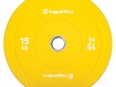 Raskusketas inSPORTline Bumper Plate Go 50 mm 15 kg kollane