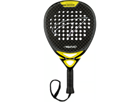 Padeli reket Avento 12K Carbon Paragon  must/kollane