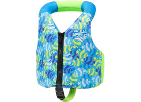 Laste ujumisvest Aqua Speed Pals sinine/roheline 19-30 kg