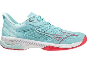 Naiste tennisejalatsid Mizuno WAVE EXCEED TOUR 5AC heleroheline/valge