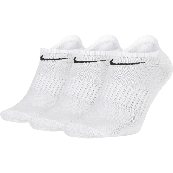 Sokid Nike Everyday Lightweight No Show valge 3 paari