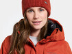Parka Didriksons Leya 4 Long punane (Rust)