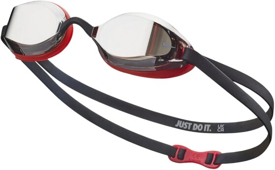 Ujumisprillid NIKE U Legacy Mirrored Goggle must/punane