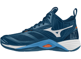 Meeste Võrkpallijalatsid Mizuno WAVE MOMENTUM 2 MID tumesinine
