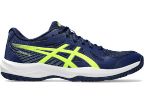 Meeste Võrkpallijalatsid Asics Upcourt 6 tumesinine/neoonkollane