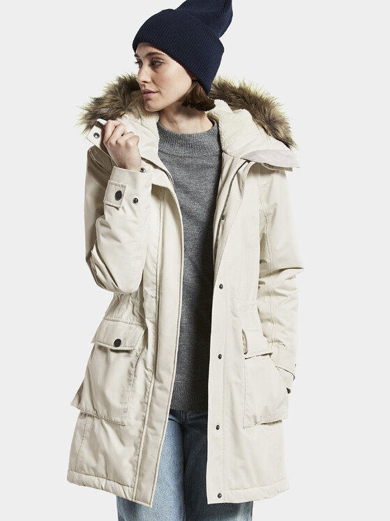 Parka Didriksons Ellen Womens valge