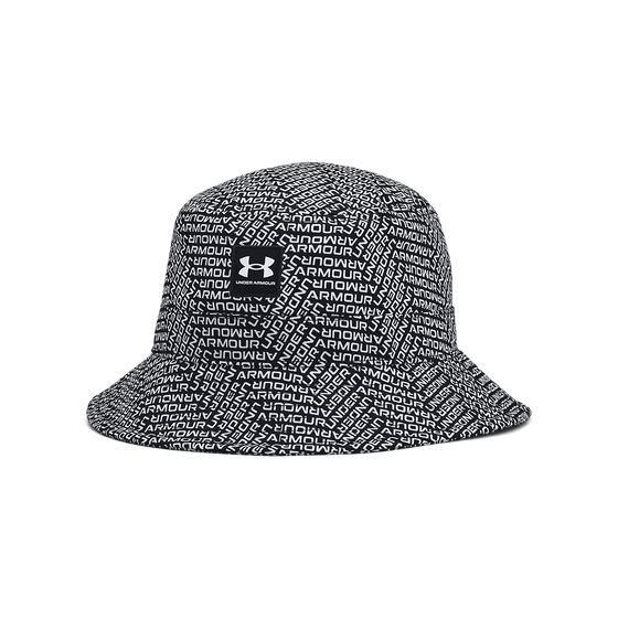 Müts/peakate Under Armour Men's UA Sportstyle Bucket must/valge