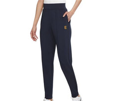 Naiste dressipüksid Nike Womens Court Dri Fit Heritage Knit tumesinised