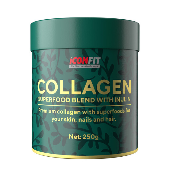 ICONFIT Collagen Superfoods Inulin toorkakao-marjad 250 G