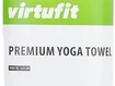 Joogalina/joogarätik VirtuFit Premium Yoga Microfiber Towel 76 x 51 x 0,25 cm tumelilla