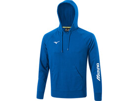 Meeste dressipluus Mizuno Terry Hoodie sinine