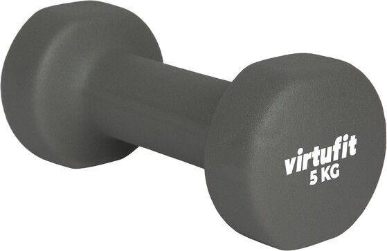 Hantlid VirtuFit Vinyl Dumbbell Set Pro 2 x 5 kg
