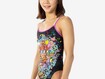 Ujumistrikoo Speedo Hippy Chick Dreams Double Crossback Swimsuit must/kirju