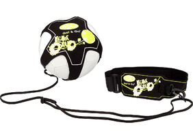 Treeningvahend Football Skill Avento must/kollane