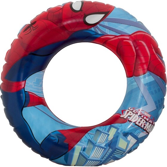 Ujumisrõngas Aqua-Speed Spiderman 56 cm punane
