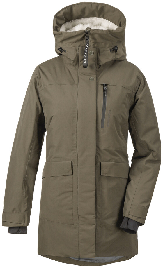 Parka Didriksons Diana Womens roheline