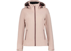 Naiste softshell Icepeak Brenham heleroosa