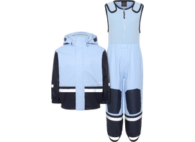 Laste vihmariiete komplekt Didriksons Boardman Kids Set 11 helesinine