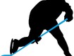 Hokikepp Ice Hockey Stick Junior 137 cm, vasak, hall/oranž