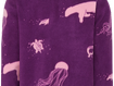 Fliispusa Didriksons Monte Printed Kids' Full-Zip 10 lilla