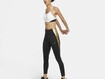 Treeningpüksid Nike W One Tights PP5 must/kuld