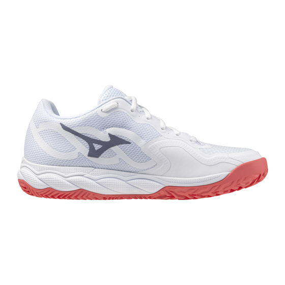 Tennisejalatsid Mizuno WAVE ENFORCE COURT CC W valge/hall