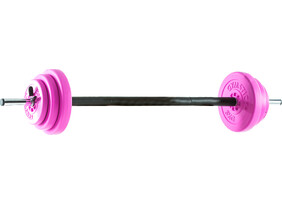 Bodypump komplekt Gymstick Pump Set 20 kg roosa