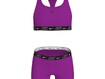 Ujumiskomplekt NIKE G LOGO TAPE Racerback Short Set lilla/must