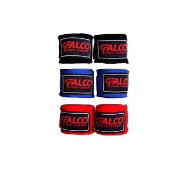 Poksikäeside Falco 250 cm elastik punane