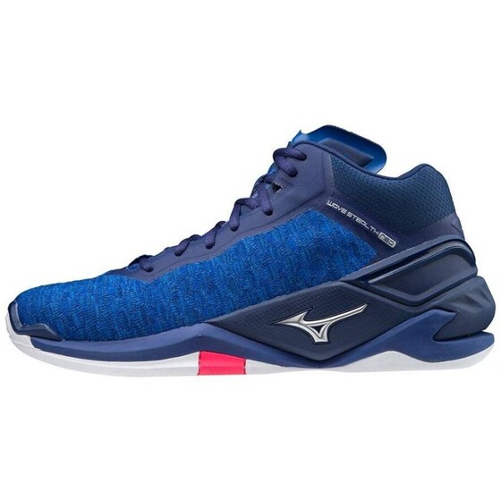Käsipallijalatsid Mizuno WAVE STEALTH NEO MID sinine/hõbedane/tumesinine