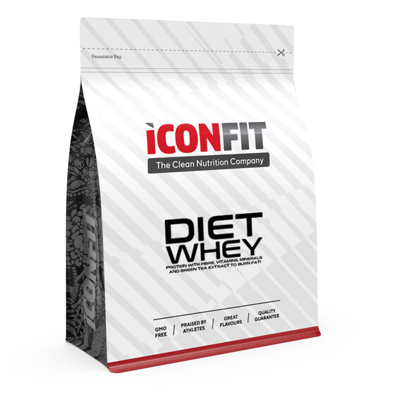 Iconfit Diet Whey Protein maasikas 1 kg