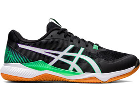 Meeste Võrkpallijalatsid Asics Gel-Tactic must/roheline