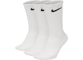 Sokid Nike Everyday Lightweight Crew Socks valge 3 paari