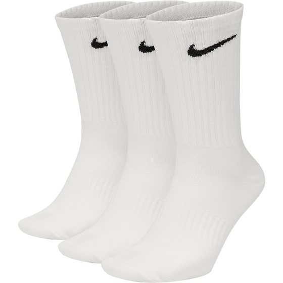 Sokid Nike Everyday Lightweight Crew Socks valge 3 paari