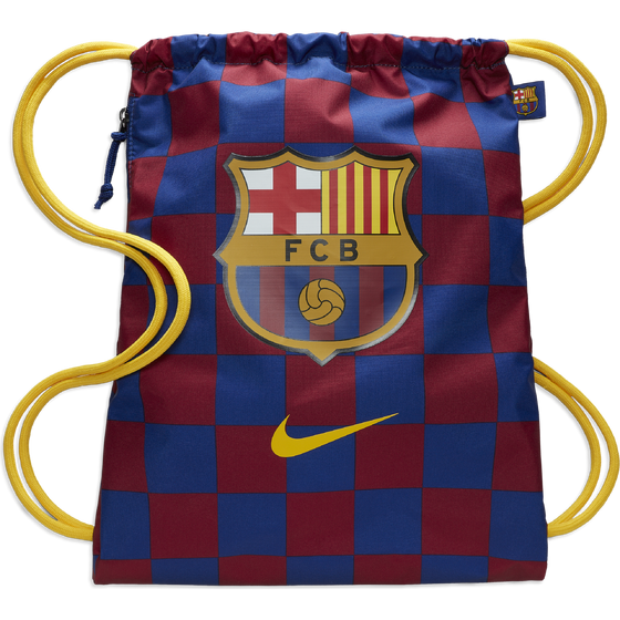 Seljakott/jalanõudekott Nike Stadium FC Barcelona Gymsack sinine/punane