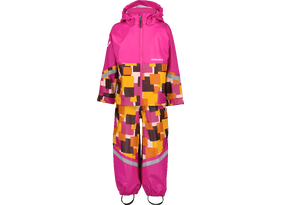 Laste vihmakomplekt Didriksons Waterman PR KIDS 9 roosa/kollane
